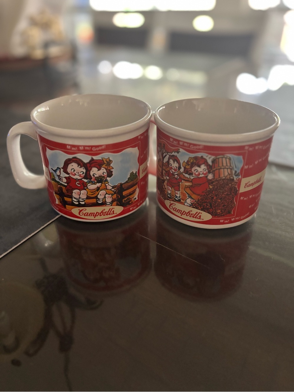 Campbell’s Soup collectible mugs made by Houston Harvest
- Set of 2